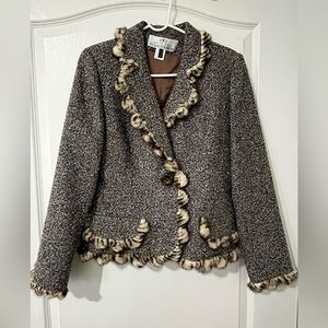 Vintage Egon Von Furstenberg women’s suit jacket